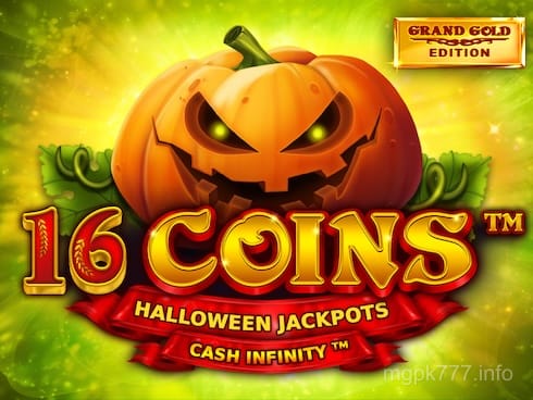 16 Coins Grand Gold Edition Halloween Jackpots